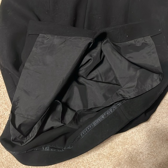 J. Crew Black Wool Skirt Size 6 - Picture 4 of 5